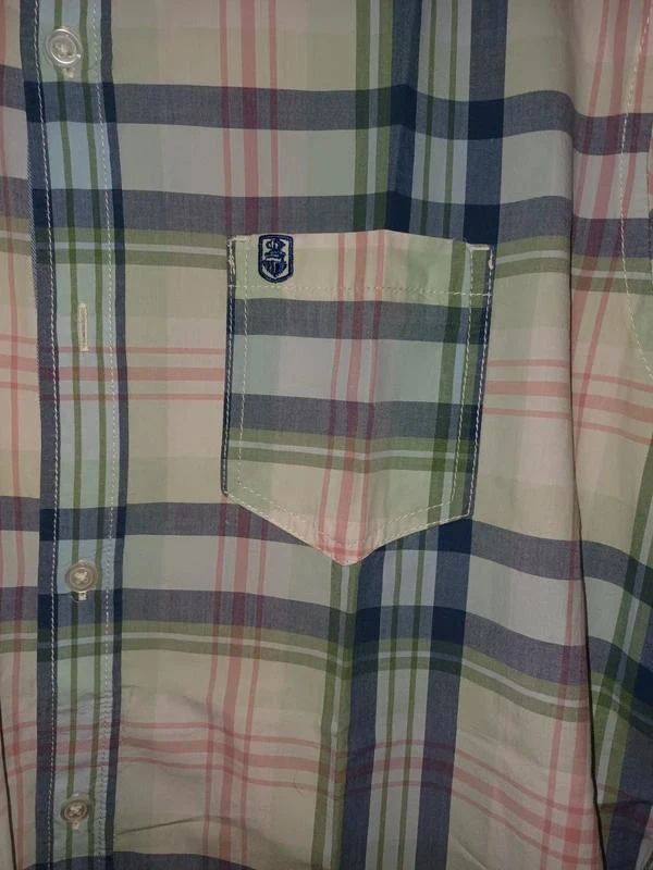 Camisa quadriculada verde azul e vermelho tamanho Xl marca Jules – photo 4
